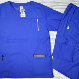 Promoción Uniforme Azul Rey Cuello Redondo Tapa Orión Stretch Lafayette Jogger