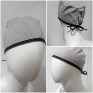 Gorro Gris Jaspeado Antifluido Unisex