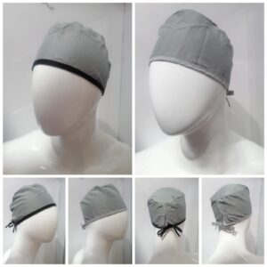 Gorro Gris Perla Antifluido Unisex