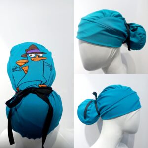 Gorro Antifluido Verde Hade Bordado Perry