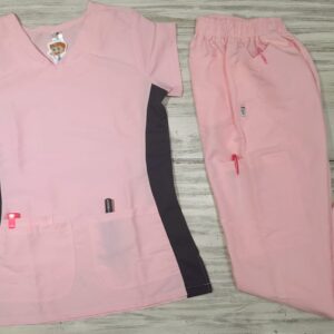 Promoción Uniforme Rosa Cuello V Redondeado Universal Lafayette