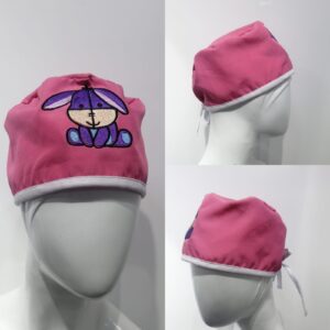 Gorro Antifluido Rosado Oscuro Bordado Igor Unisex