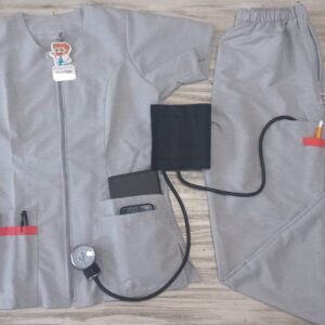 Promoción Uniforme Gris Perla Cuello Redondo Cremallera Durango Lafayette