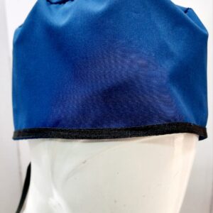 Gorro unisex antifluido importado lycra Azul petroleo