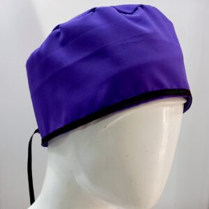 Gorro unisex antifluido importado lycra Morado