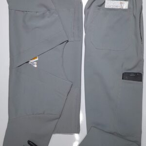 Promocion Uniforme Gris Perla Cuello V Clásico Unisex Lotus Lycra Lafayette