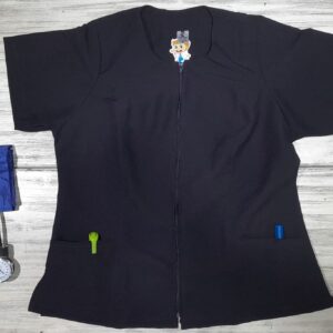 Blusa Cuello Cremallera Azul Noche  Ristop lafayette