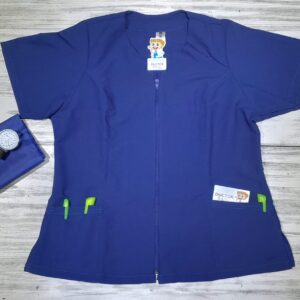 Blusa cuello redondo cremallera Azul Rey Ristop Lafayette