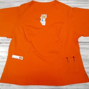 Blusa cuello V  Naranja Universal lycra Lafayette