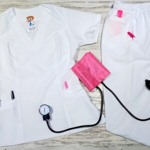 Promocion Uniforme Blanco Cuello V Ristop Lafayette