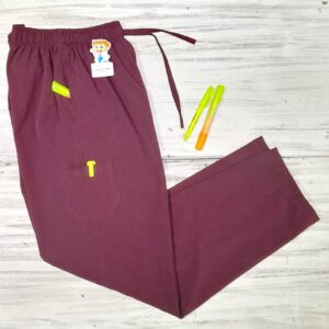 Pantalon Vinotinto Importado Lycra