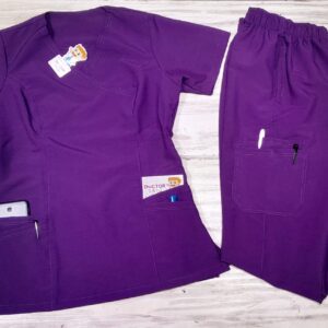 Promoción Uniforme Morado Cuello Cruzado Universal Lafayette